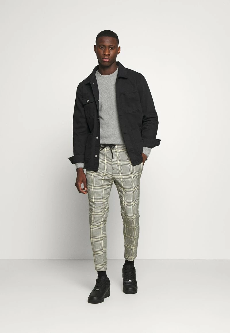 Only & Sons Herren ONSPANTER LIFE CREW - Strickpullover - Medium Grey Melange | Hochwertiger Herrenpullover 2 Only & Sons Herren ONSPANTER LIFE CREW - Strickpullover - Medium Grey Melange | Hochwertiger Herrenpullover – Bild 2