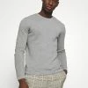 Only & Sons Herren ONSPANTER LIFE CREW - Strickpullover - Medium Grey Melange | Hochwertiger Herrenpullover
