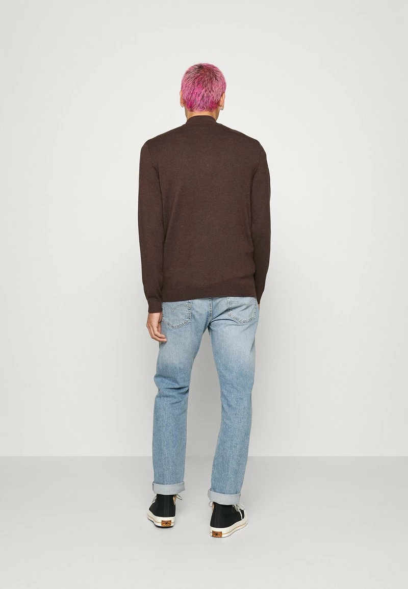 Only & Sons Herren ONSWYLER LIFE HALF ZIP Strickpullover - Demitasse - Modischer Herrenpullover 3 Only & Sons Herren ONSWYLER LIFE HALF ZIP Strickpullover - Demitasse - Modischer Herrenpullover – Bild 3