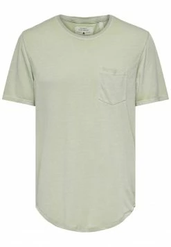 Only & Sons Herren T-Shirt Basic - Pussywillow Gray | Hochwertiges Basic-Shirt für Herren -Only & Sons Geschäft 9ab243b87fc64cf193d757bfcc63cae7