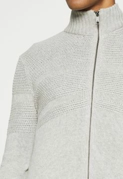 Only & Sons Herren ONSBACE Strickjacke in Light Grey Melange - Moderne Strickware für Herren -Only & Sons Geschäft 9acb222644e24601b789d1001939745b
