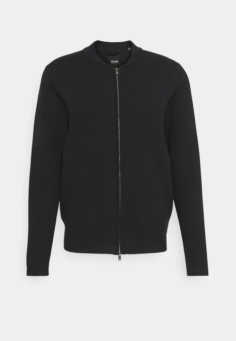 Only & Sons Herren ONSWAYLON LIFE STRUCTURE CARDIGAN - Strickjacke in Dunkelblau 5 Only & Sons Herren ONSWAYLON LIFE STRUCTURE CARDIGAN - Strickjacke in Dunkelblau – Bild 5