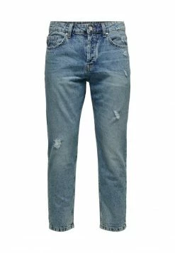 Only & Sons Herren Jeans Straight Leg in Blau - Moderne Passform & Hochwertiger Komfort