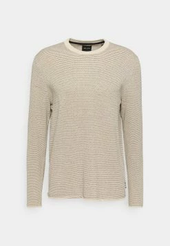 Only & Sons Herren ONSNIGUEL LIFE Crewneck Strickpullover - Pelican | Moderne Strickwaren -Only & Sons Geschäft 9ced28627bb3484e992fc3f8aad3c4ce
