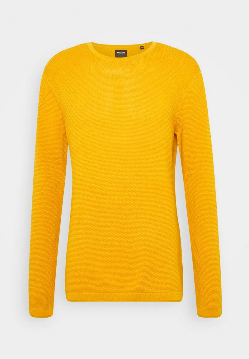 Only & Sons Herren ONSPANTER LIFE CREW Strickpullover - Autumn Blaze - Warm & Stylisch 5 Only & Sons Herren ONSPANTER LIFE CREW Strickpullover - Autumn Blaze - Warm & Stylisch – Bild 5