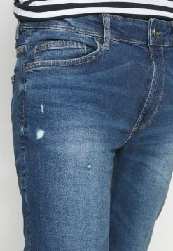 Only & Sons Herren ONSWARP LIFE DAMAGE - Slim Fit Jeans - Blauer Denim -Only & Sons Geschäft 9e4c411a9393439aaf70642427ea8fbd