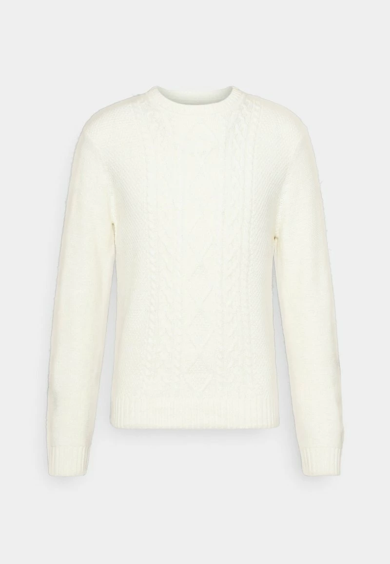 Only & Sons ONSNEW KEVIN Strickpullover Star White - Modischer Herrenpullover 1 Only & Sons ONSNEW KEVIN Strickpullover Star White - Modischer Herrenpullover