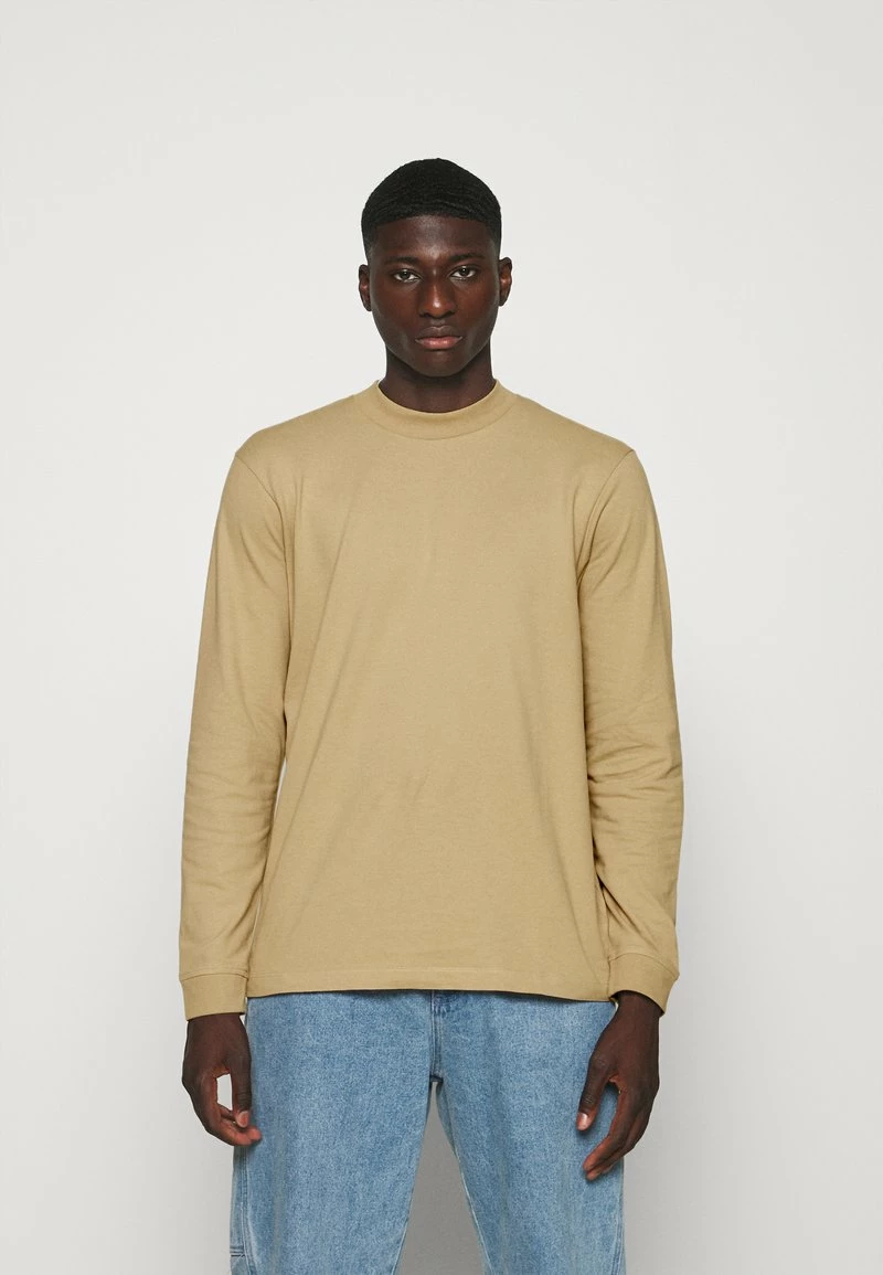 Only & Sons ONSVILMOS LIFE Langarmshirt - MOCK NECK TEE - Herren - Incense 1 Only & Sons ONSVILMOS LIFE Langarmshirt - MOCK NECK TEE - Herren - Incense