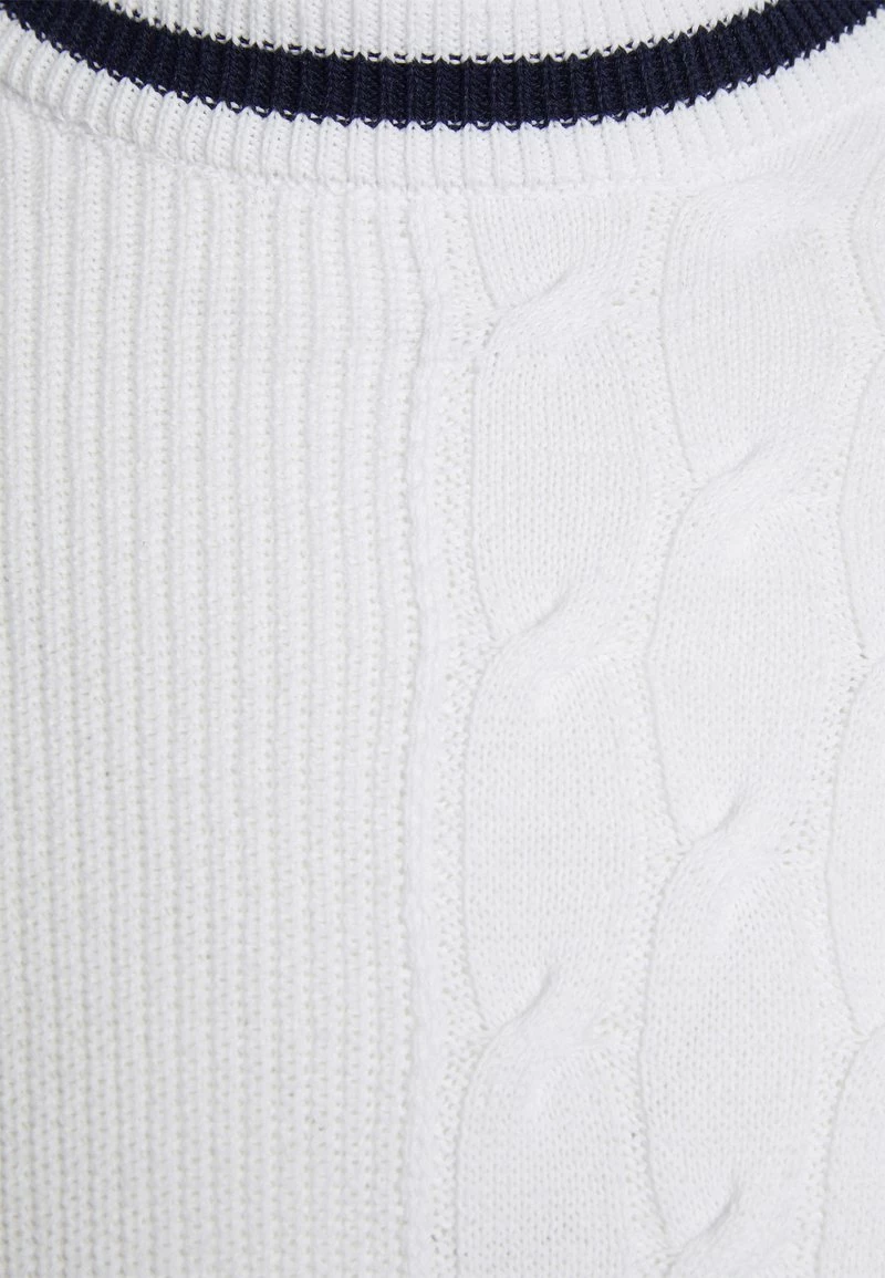 Only & Sons Herren ONSASHER LIFE CREW Strickpullover - Star White | Modischer Basic-Pullover 3 Only & Sons Herren ONSASHER LIFE CREW Strickpullover - Star White | Modischer Basic-Pullover – Bild 3