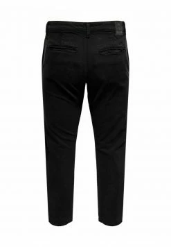 Only & Sons Herren ONSAVI BEAM CHINO TWILL - Chino in Schwarz -Only & Sons Geschäft a0353e657dc346d98975bf9b3bd516c2