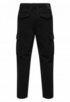 Only & Sons Herren Cargohose - Schwarz | Moderne Designhose für Herren -Only & Sons Geschäft a1062c50b23e4e9596f25efe9e24cf91