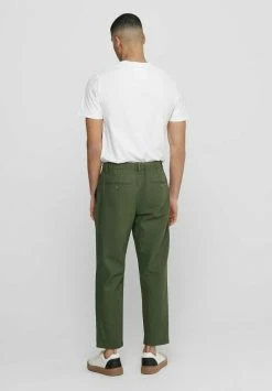 Only & Sons Herren ONSLEO Stoffhose - Olive Night | Elegante Herrenhose | Moderne Passform -Only & Sons Geschäft a11d1f1379c740769e7921a7f5e55184