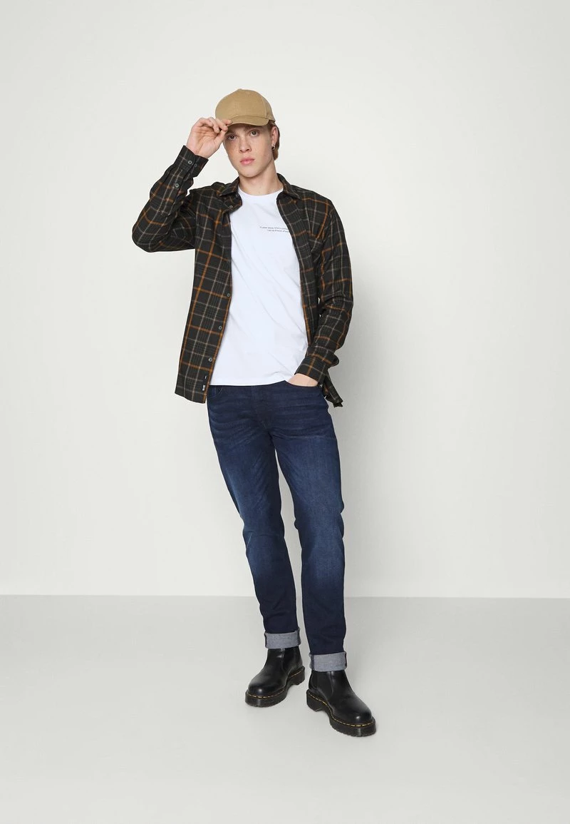 Only & Sons Herren ONSOTTO LIFE TEE - T-Shirt Print - Bright White | Bequemes Basic Shirt für jeden Anlass 2 Only & Sons Herren ONSOTTO LIFE TEE - T-Shirt Print - Bright White | Bequemes Basic Shirt für jeden Anlass – Bild 2