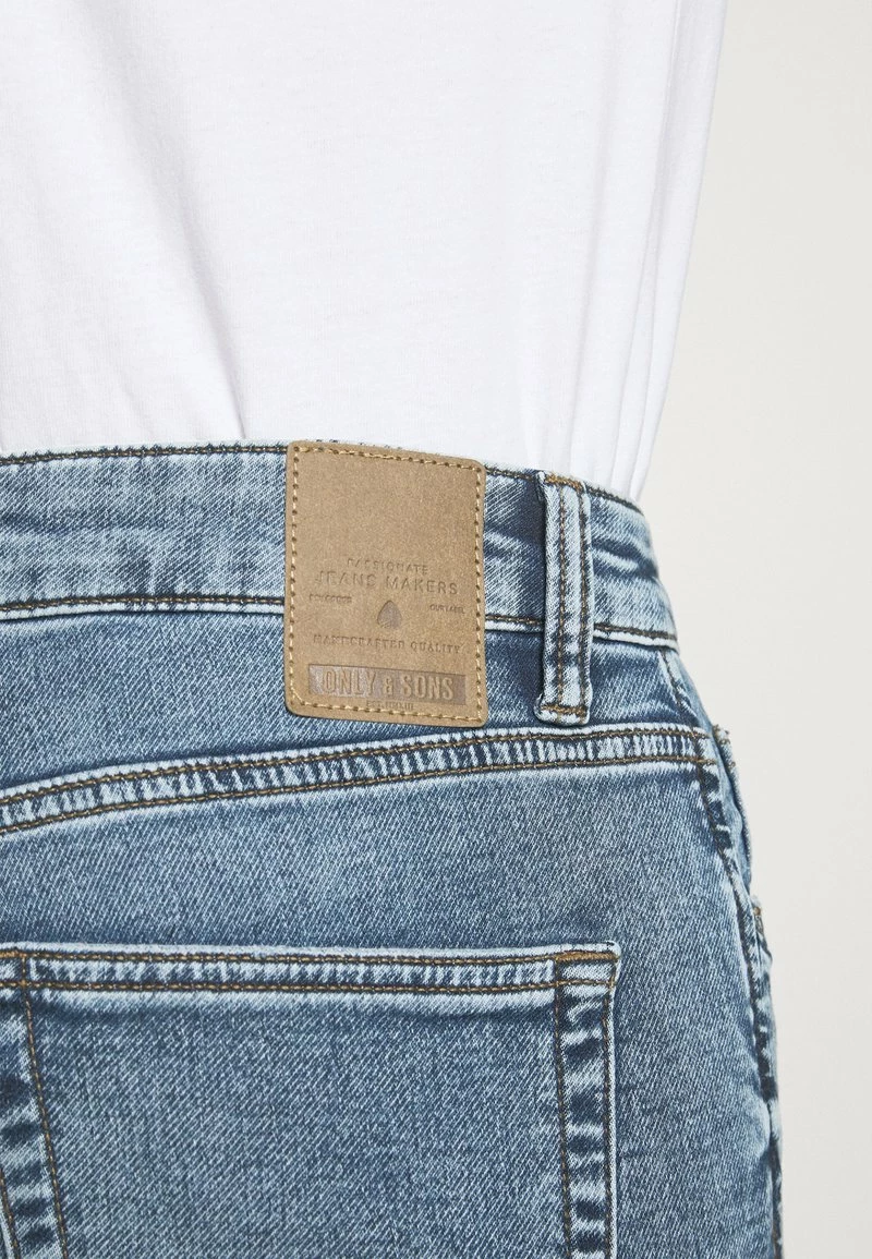 Only & Sons Herren ONSPLY LIFE Jeans Shorts - Blue Denim | Moderne Damenbekleidung | Komfort & Style 5 Only & Sons Herren ONSPLY LIFE Jeans Shorts - Blue Denim | Moderne Damenbekleidung | Komfort & Style – Bild 5