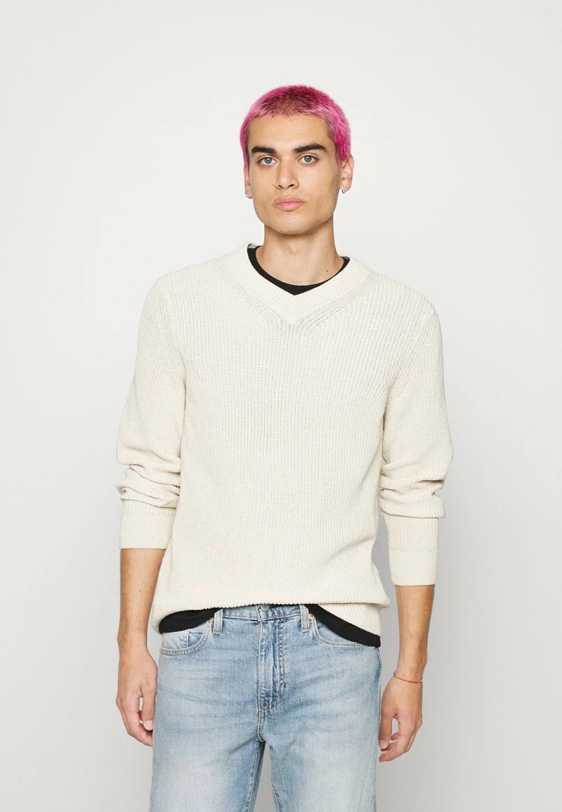 Only & Sons Herren ONSJUNIO LIFE Strickpullover - Moonstruck | Modischer Herrenpullover 1 Only & Sons Herren ONSJUNIO LIFE Strickpullover - Moonstruck | Modischer Herrenpullover