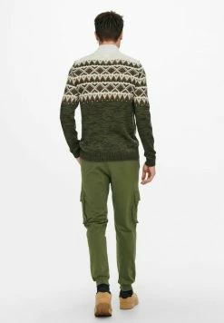 Only & Sons Herren MIT TUNNE - Cargohose - Khaki | Stilvolle Hosen für jeden Anlass 9 Only & Sons Herren MIT TUNNE - Cargohose - Khaki | Stilvolle Hosen für jeden Anlass -Only & Sons Geschäft a34d9a70f0d741279d9b6ba795564913