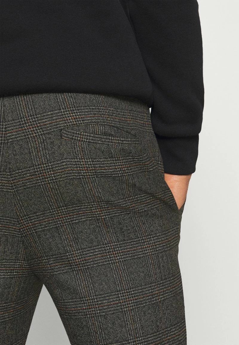 Only & Sons Herren ONSLINUS CROP CHECK PANTS - Stoffhose in Grey Melange 6 Only & Sons Herren ONSLINUS CROP CHECK PANTS - Stoffhose in Grey Melange – Bild 6