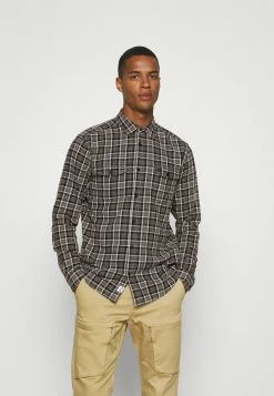 Only & Sons Herren ONSMATTER LIFE CHECK - Hemd - Grau Pinstripe | Freizeithemd | Stilvoll & Bequem