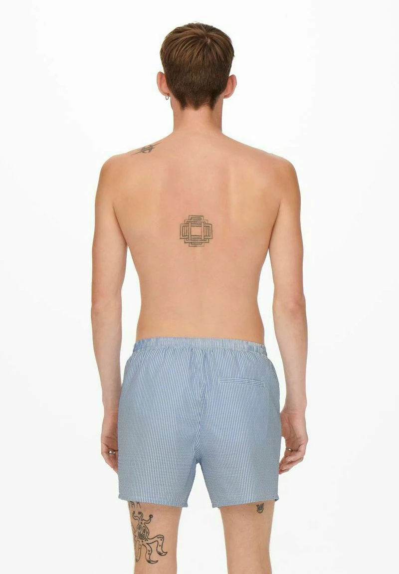 Only & Sons Herren Badeshorts - Quiet Harbor | Moderne Badehosen für den Sommer 2 Only & Sons Herren Badeshorts - Quiet Harbor | Moderne Badehosen für den Sommer – Bild 2