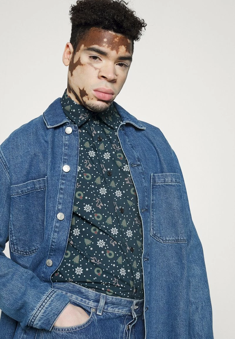 Only & Sons Herren ONSXMAS MADO Freizeithemd - Dress Blues - Elegant & Bequem 5 Only & Sons Herren ONSXMAS MADO Freizeithemd - Dress Blues - Elegant & Bequem – Bild 5