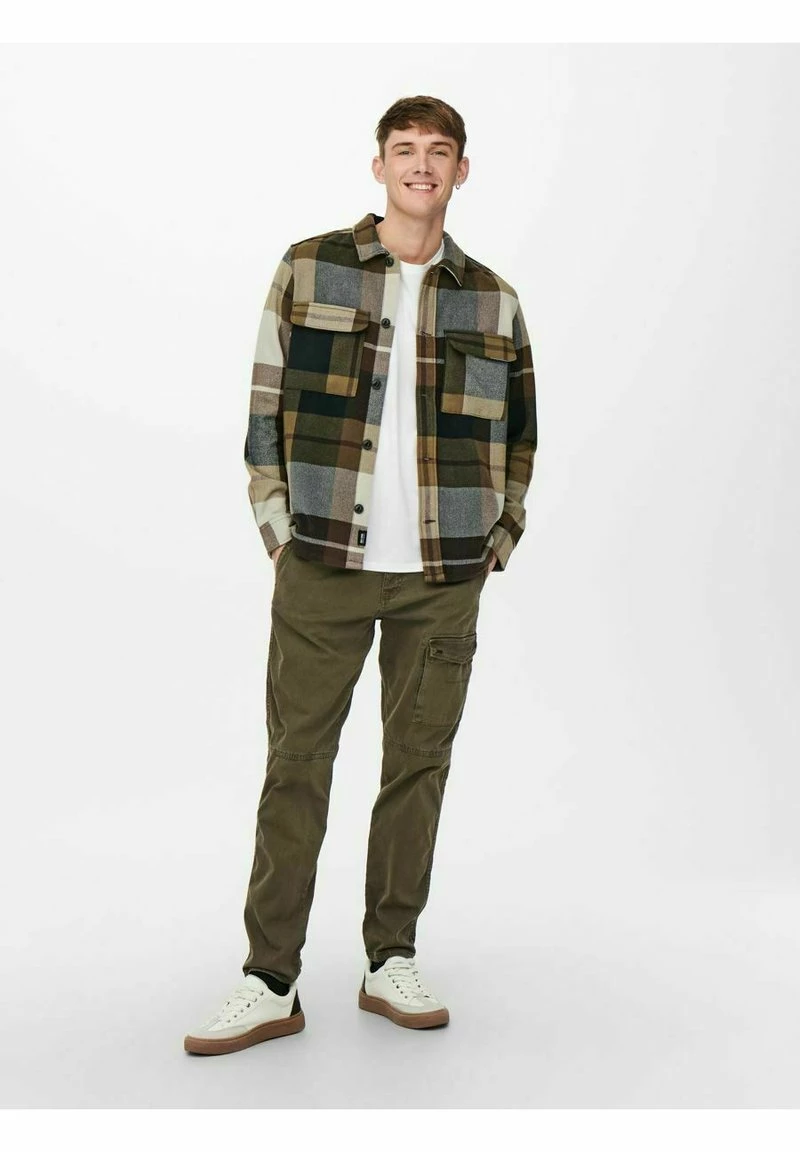 Only & Sons Hemd - Chicory Coffee | Freizeithemd für Herren 2 Only & Sons Hemd - Chicory Coffee | Freizeithemd für Herren – Bild 2