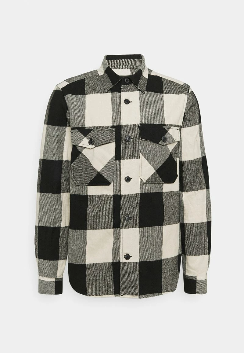 Only & Sons Herren ONSMILO LIFE CHECK - Hemd - Black | Freizeithemd für stilvolle Looks 4 Only & Sons Herren ONSMILO LIFE CHECK - Hemd - Black | Freizeithemd für stilvolle Looks – Bild 4