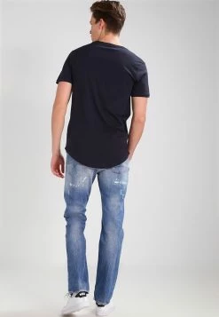 Only & Sons ONSMATT LIFE LONGY TEE - Basic T-Shirt für Herren in Dunkelblau 7 Only & Sons ONSMATT LIFE LONGY TEE - Basic T-Shirt für Herren in Dunkelblau -Only & Sons Geschäft a5705f79a76649ea8584887f6b4be9f7