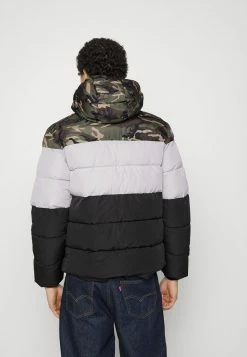 Only & Sons Herren ONSMELVIN QUILTED HOOD JACKET - Winterjacke in Olive Night/Vapor Blue/Phantom -Only & Sons Geschäft a57479fe370a4231a72b37acac324782