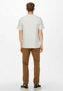 Only & Sons Herren T-Shirt Print - Glacier Gray | Modisches Oberteil für Männer -Only & Sons Geschäft a5a6379cd9be446690fb35970ea1d36e