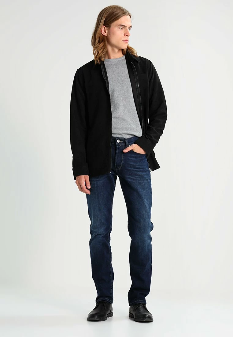 Only & Sons Herren ONSALEX CREW NECK Strickpullover - Medium Grey Melange - Hochwertiger Herbst/Winter Pullover 2 Only & Sons Herren ONSALEX CREW NECK Strickpullover - Medium Grey Melange - Hochwertiger Herbst/Winter Pullover – Bild 2