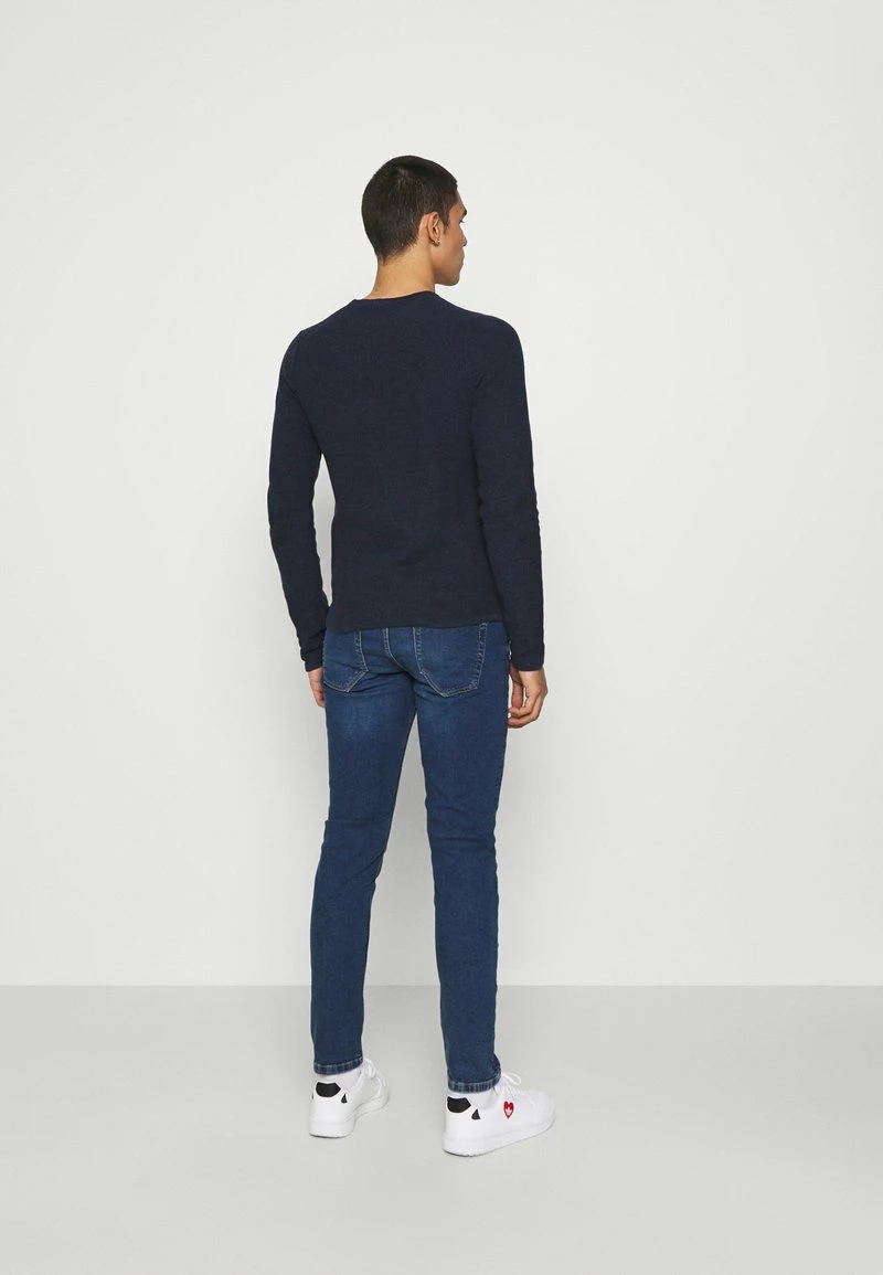 Only & Sons Herren ONSLOOM LIFE - Skinny Fit Jeans in Blau Denim | Moderne Herrenjeans 3 Only & Sons Herren ONSLOOM LIFE - Skinny Fit Jeans in Blau Denim | Moderne Herrenjeans – Bild 3