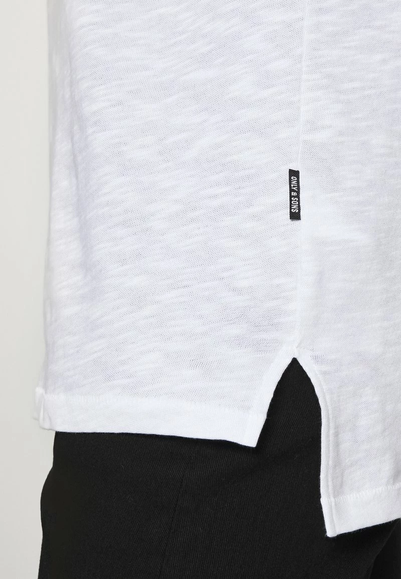 Only & Sons Herren ONSKARLAN LIFE FISHTALE TEE - Basic T-Shirt in Hellweiß 5 Only & Sons Herren ONSKARLAN LIFE FISHTALE TEE - Basic T-Shirt in Hellweiß – Bild 5