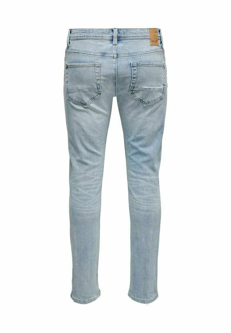 Only & Sons Herren Jeans Slim Fit - Blaue Denim Jeans | Moderne Passform | Hochwertige Qualität 2 Only & Sons Herren Jeans Slim Fit - Blaue Denim Jeans | Moderne Passform | Hochwertige Qualität – Bild 2