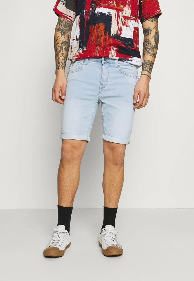 Only & Sons Herren ONSPLY LIFE - Jeans Shorts - Blue Denim - Modische Herrenbekleidung 1 Only & Sons Herren ONSPLY LIFE - Jeans Shorts - Blue Denim - Modische Herrenbekleidung