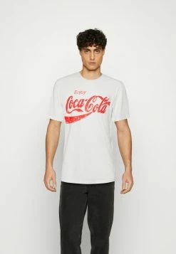 Only & Sons Herren ONSCOCACOLA TEE - T-Shirt Print - Star White | Modisches Design | Hochwertige Baumwolle