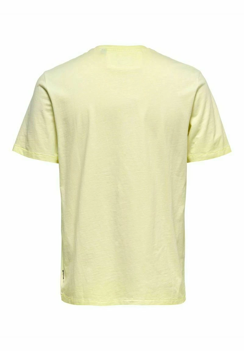 Only & Sons Herren ONSMILLENIUM LIFE WASHED - Basic T-Shirt in Custard 7 Only & Sons Herren ONSMILLENIUM LIFE WASHED - Basic T-Shirt in Custard – Bild 7