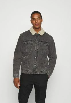 Only & Sons Herren ONSLOUIS LIFE JACKET - Übergangsjacke - Grau Denim | Leichte Jacke für Herren