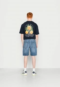 Only & Sons Herren ONSAVI DAMAGE - Jeans Shorts - Blue Denim | Stilvolle Denim Shorts für Herren -Only & Sons Geschäft ad7826416f8b4b2ba52575e0a4b62f46