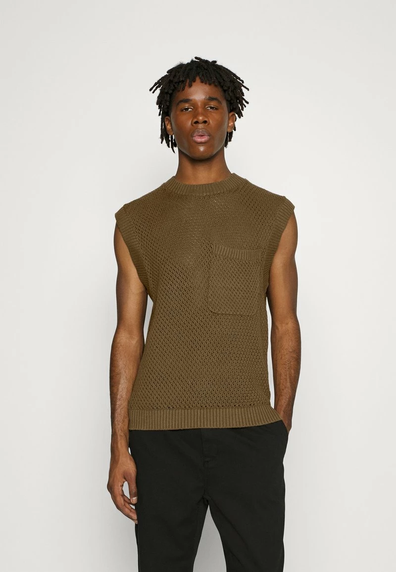 Only & Sons Herren ONSMYLE Strickpullover in Teak - Warm & Stilvoll 3 Only & Sons Herren ONSMYLE Strickpullover in Teak - Warm & Stilvoll – Bild 3