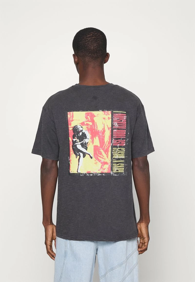 Only & Sons ONSGUNSNROSES LIFE TEE - T-Shirt Print Phantom Herren 3 Only & Sons ONSGUNSNROSES LIFE TEE - T-Shirt Print Phantom Herren – Bild 3