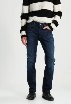 Only & Sons Herren ONSWEAVE - Jeans Slim Fit - Dark Blue Denim | Hochwertige Slim Fit Denimhose für moderne Herren