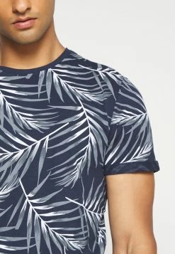 Only & Sons Herren ONSIASON SLIM TEE - Blaues Print T-Shirt -Only & Sons Geschäft b0c6b3bd80af4561be211054f3d6caa1