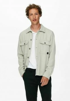 Only & Sons Herren HEMD WOLL - Übergangsjacke Pelican | Leichte Jacke für Herren 10 Only & Sons Herren HEMD WOLL - Übergangsjacke Pelican | Leichte Jacke für Herren -Only & Sons Geschäft b0d9a142a9084797a379bf2389f78c0c