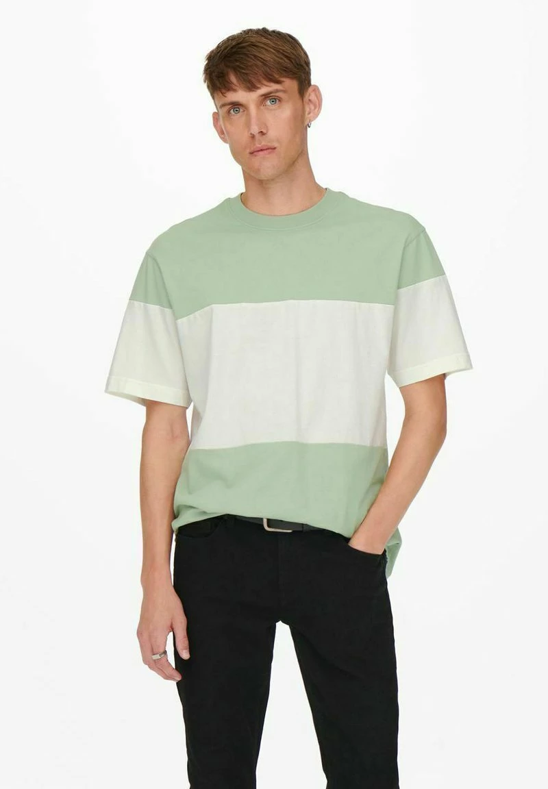 Only & Sons Herren T-Shirt Print - Reseda | Modernes Design | Bequem & Stilvoll 1 Only & Sons Herren T-Shirt Print - Reseda | Modernes Design | Bequem & Stilvoll