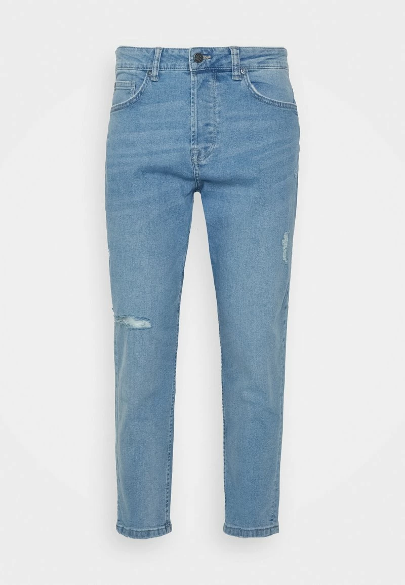 Only & Sons ONSAVI BEAM LIFE CROP - Straight Leg Jeans - Blau Denim 1 Only & Sons ONSAVI BEAM LIFE CROP - Straight Leg Jeans - Blau Denim