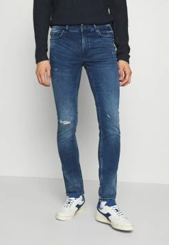 Only & Sons Herren ONSLOOM ZIP - Slim Fit Jeans in Blau