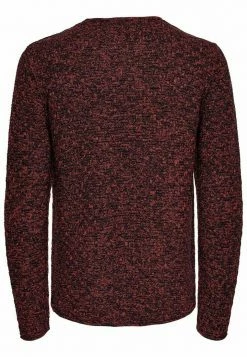 Only & Sons Herren Strickpullover - Red Ochre | Warm & Stilvoll -Only & Sons Geschäft b6b5c9f3eb884ac0aabc4ea1ed3eb8ba