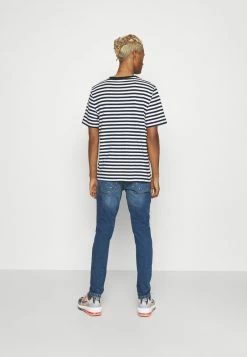 Only & Sons Herren ONSWARP LIFE DAMAGE - Slim Fit Jeans - Blauer Denim -Only & Sons Geschäft b6d3473ddd394b56afb03c58f9672f54