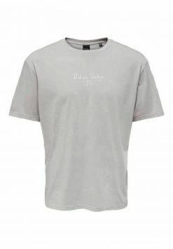 Only & Sons Herren T-Shirt Print - Raindrops | Trendiges Design | Bequeme Passform -Only & Sons Geschäft b7335753d9a047f1a5343f597d3396b6