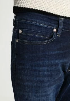 Only & Sons Herren ONSWEAVE - Jeans Slim Fit - Dark Blue Denim | Hochwertige Slim Fit Denimhose für moderne Herren -Only & Sons Geschäft b884b7f462ed4d689081147485884eee